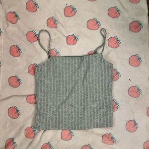Gray tank top